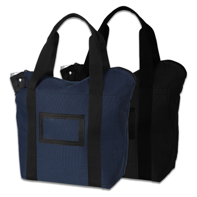 1400 DENIER CORDURA KURYER KURYER BREEFCASE BAGS W/ HANDLES - 17W X 14H X 6D - Gemiye Hazır