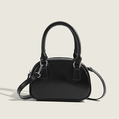 Yeni moda el çantası Kore retro PU küçük vücut çantası crossbody bowling çantası kadınlar
