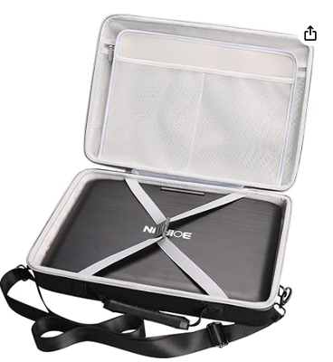 BOIFUN/POFOTO/YOTON 17.5" 16.9" 15.5" Taşınabilir DVD Oynatıcı, PJGCWB 16.9" POFOTO 15.7" Taşınabilir EVA Kutusu için Sert Saklama Çantası (Sadece Kutu)