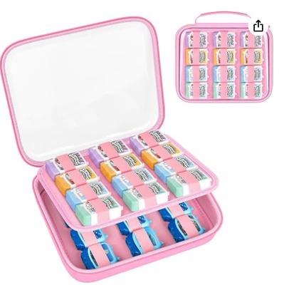 Hard Case Sesli Kitap 4'lü Paket Setleri, Yalnızca Kılıf | Şeffaf kapak ve EVA kabuk, birden fazla kutulu figür setini sergileme ve seyahat için düzenler