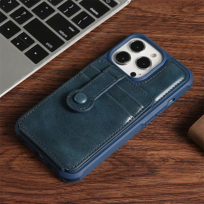 IPhone 13 Pro Max Uyumlu Vegan Deri Telefon Kılıfı İnce Premium Klasik Lüks Zarif İnce Kapak