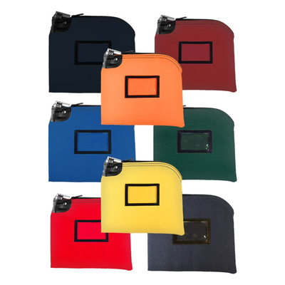 14oz pamuk kanvası kilitleme depo çantaları - 10W X 8H - gönderilmeye hazır