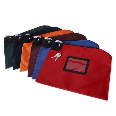 Laminasyonlu nilon kilitleme depo çantaları - 12W X 9H - Gemiye hazır