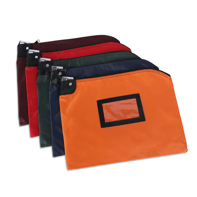 Laminasyonlu nilon kilitleme depo çantaları - 15W X 11H - Gemiye hazır