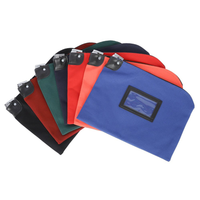Pamuk kumaş kilit çantaları - 15W X 11H - Gemiye hazır