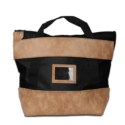 1000d Nylon Deri Kilitli Kurye Çantası - 22w X 18h X 7d - Sipariş Edilmiş