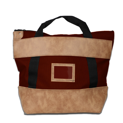 1000d Nylon Deri Kilitli Kurye Çantası - 22w X 18h X 7d - Sipariş Edilmiş