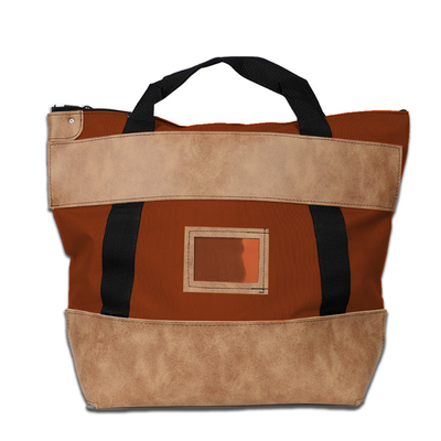 1000d Nylon Deri Kilitli Kurye Çantası - 22w X 18h X 7d - Sipariş Edilmiş