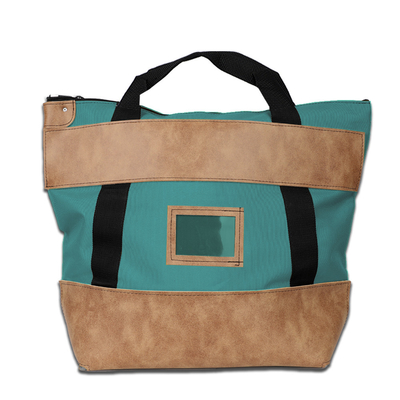 1000d Nylon Deri Kilitli Kurye Çantası - 22w X 18h X 7d - Sipariş Edilmiş