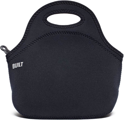BILT Gourmet Getaway Yumuşak Neoprene Öğle Yemeği Tote Çantası - Hafif, yalıtımlı ve tekrar kullanılabilir, Tek Boyutlu, Siyah