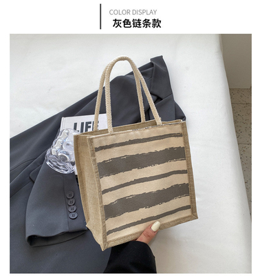 TOTE BAG CANVAS BAG CANVAS GIRL Yeni basılı TOTE INS PORTABLE BENTO LUNCH BOX