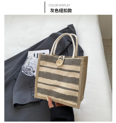 TOTE BAG CANVAS BAG CANVAS GIRL Yeni basılı TOTE INS PORTABLE BENTO LUNCH BOX