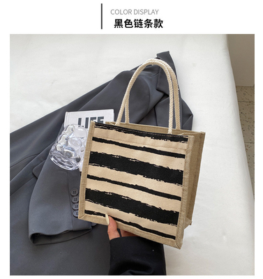 TOTE BAG CANVAS BAG CANVAS GIRL Yeni basılı TOTE INS PORTABLE BENTO LUNCH BOX