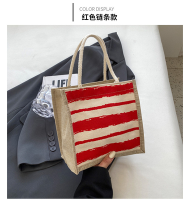TOTE BAG CANVAS BAG CANVAS GIRL Yeni basılı TOTE INS PORTABLE BENTO LUNCH BOX