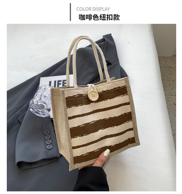 TOTE BAG CANVAS BAG CANVAS GIRL Yeni basılı TOTE INS PORTABLE BENTO LUNCH BOX