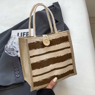 TOTE BAG CANVAS BAG CANVAS GIRL Yeni basılı TOTE INS PORTABLE BENTO LUNCH BOX
