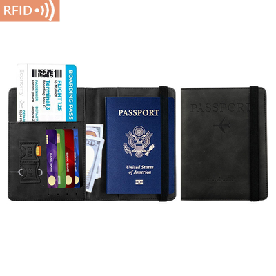 AMAZON PU deri pasaport çantası RFID çok fonksiyonel pasaport sahibi pasaport kapağı pasaport kapağı