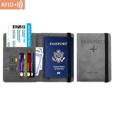 AMAZON PU deri pasaport çantası RFID çok fonksiyonel pasaport sahibi pasaport kapağı pasaport kapağı
