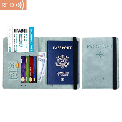 AMAZON PU deri pasaport çantası RFID çok fonksiyonel pasaport sahibi pasaport kapağı pasaport kapağı