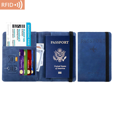AMAZON PU deri pasaport çantası RFID çok fonksiyonel pasaport sahibi pasaport kapağı pasaport kapağı