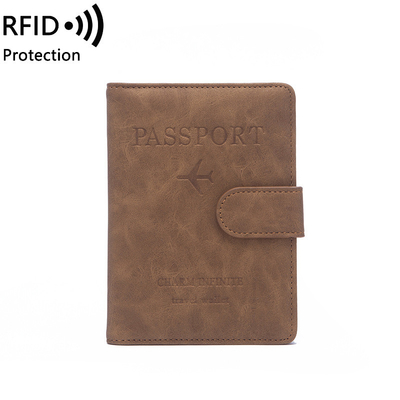 Hırsızlık karşıtı yeni seyahat çok fonksiyonel pasaport bilet belge koruma kılıfı RFID kart çantası