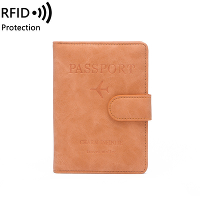Hırsızlık karşıtı yeni seyahat çok fonksiyonel pasaport bilet belge koruma kılıfı RFID kart çantası