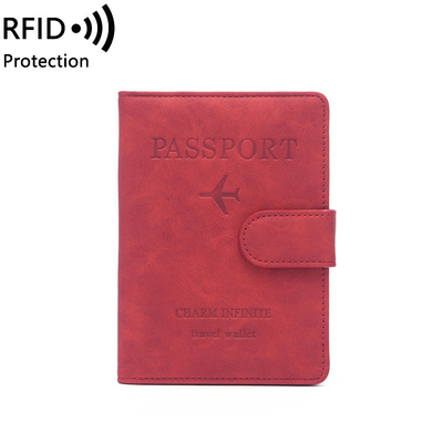 Hırsızlık karşıtı yeni seyahat çok fonksiyonel pasaport bilet belge koruma kılıfı RFID kart çantası