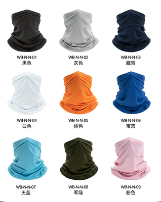 Yaz soluklu güneş koruması buz ipek bandana bib açık havada balıkçılık sihirli yüz şal bib bib maske spor başlık