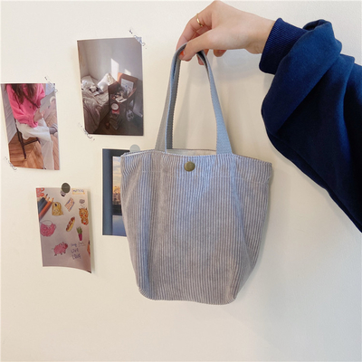 Artsy Corduroy BAG Casual Portatif MINI LADYES Clutch BAG VINTAGE KALÇA BENTO BAG