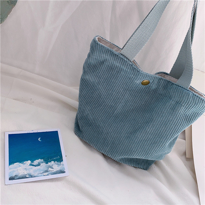 Artsy Corduroy BAG Casual Portatif MINI LADYES Clutch BAG VINTAGE KALÇA BENTO BAG