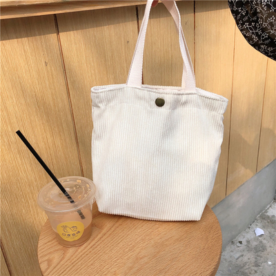 Artsy Corduroy BAG Casual Portatif MINI LADYES Clutch BAG VINTAGE KALÇA BENTO BAG