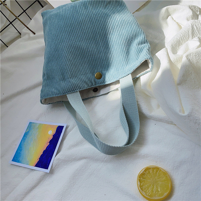 Artsy Corduroy BAG Casual Portatif MINI LADYES Clutch BAG VINTAGE KALÇA BENTO BAG