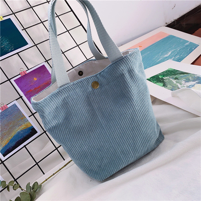 Artsy Corduroy BAG Casual Portatif MINI LADYES Clutch BAG VINTAGE KALÇA BENTO BAG