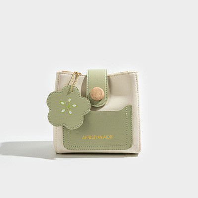 Yaz taze tüm eşleşme çanta kadın moda eğilimleri gelişmiş anlamlı niş tasarım crossbody kova çanta bu yıl popüler