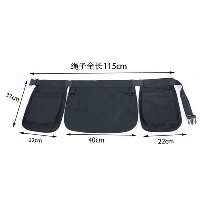 Dışarısı çok fonksiyonel çok ceplik fermuar FANNY PACK SPORTS Moda kemeri önlük bel mühürü sarkık bel depolama çantası