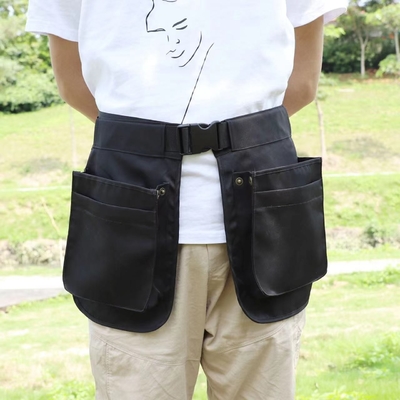 Dışarısı çok fonksiyonel çok ceplik fermuar FANNY PACK SPORTS Moda kemeri önlük bel mühürü sarkık bel depolama çantası