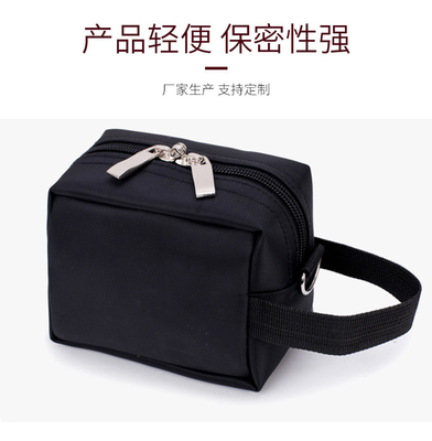 DEĞİŞKENLENEN KANVAS SEAL BAG Çok fonksiyonel finans BANK SEAL BAG BILL PORTABLE ZIPPER BAG