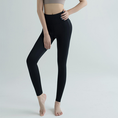 Yeni yüksek bel yoga pantolonları kadınlar Avrupa ve ABD Şeftali kalça egzersizleri sıkı koşma hızı kuru yoga giysileri