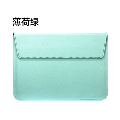 MACBOOK APPLE NOTEBOOK INNER BAG PU ENVELOPE BAG PRO13 DELL LENOVO bilgisayar çantası