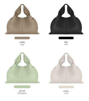 2024 YENİ ALL-IN-ONE SOLID COLOR LUNCH BOX BAG Avrupa ve ABD moda el çantası tek omuzlu çapraz vücut çantası