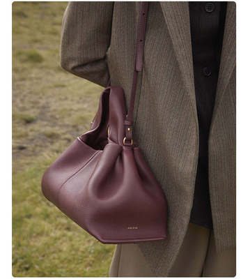 2024 YENİ ALL-IN-ONE SOLID COLOR LUNCH BOX BAG Avrupa ve ABD moda el çantası tek omuzlu çapraz vücut çantası