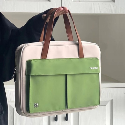 TREND UNIVERSAL Erkek ve Kadın SENSHI Küçük ve Taze Laptop Çantası Işıklı, Şık ve Su geçirmez