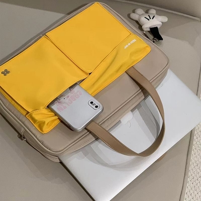TREND UNIVERSAL Erkek ve Kadın SENSHI Küçük ve Taze Laptop Çantası Işıklı, Şık ve Su geçirmez