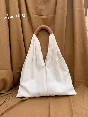 FASYON FRENCH VINTAGE pamuk linon çanta HARAJUKU STYLE tek omuzlu tuval çanta MORI SYSTEMİ