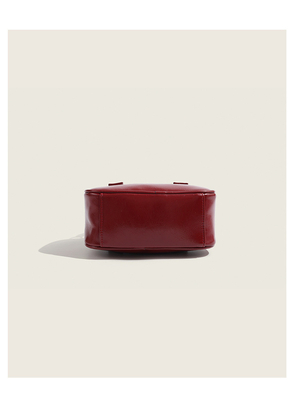 Yeni moda el çantası Kore retro PU küçük vücut çantası crossbody bowling çantası kadınlar