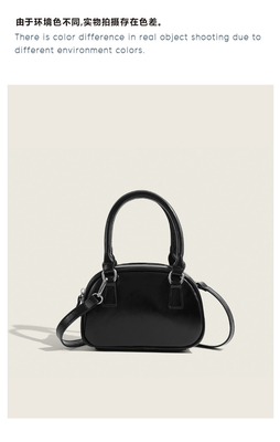 Yeni moda el çantası Kore retro PU küçük vücut çantası crossbody bowling çantası kadınlar