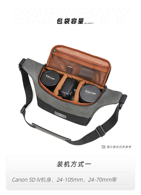 Sınır ötesi yeni PU tek omuzlu vücut üstü kamera çanta SLR kamera çanta fotoğrafçılık dijital kamera çanta lens depolama çanta