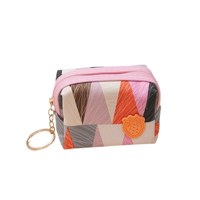 KONTAJ CÜRBESİ KADIN MINI SİMPLE ZIPPER KOMPAKT KOREYAN VERSİYONU STUDENT SEVGİLİ KIZ KÜREK KARTA KEY KONTAJ KÜÇÜ CÜRBESİ