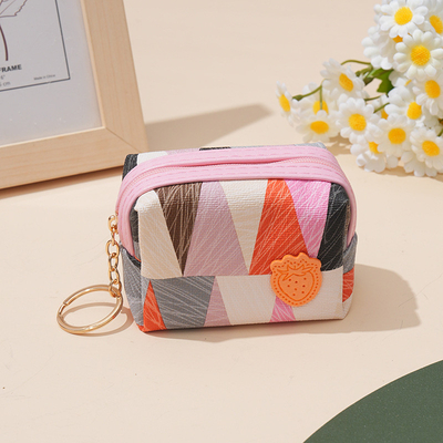 KONTAJ CÜRBESİ KADIN MINI SİMPLE ZIPPER KOMPAKT KOREYAN VERSİYONU STUDENT SEVGİLİ KIZ KÜREK KARTA KEY KONTAJ KÜÇÜ CÜRBESİ