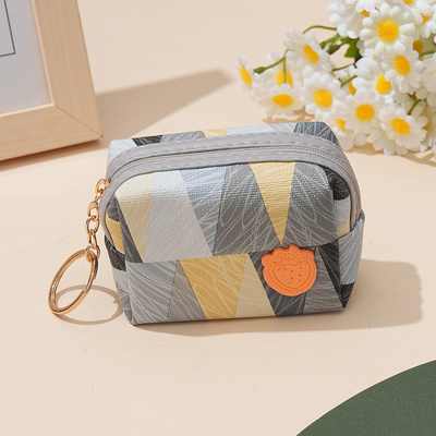 KONTAJ CÜRBESİ KADIN MINI SİMPLE ZIPPER KOMPAKT KOREYAN VERSİYONU STUDENT SEVGİLİ KIZ KÜREK KARTA KEY KONTAJ KÜÇÜ CÜRBESİ
